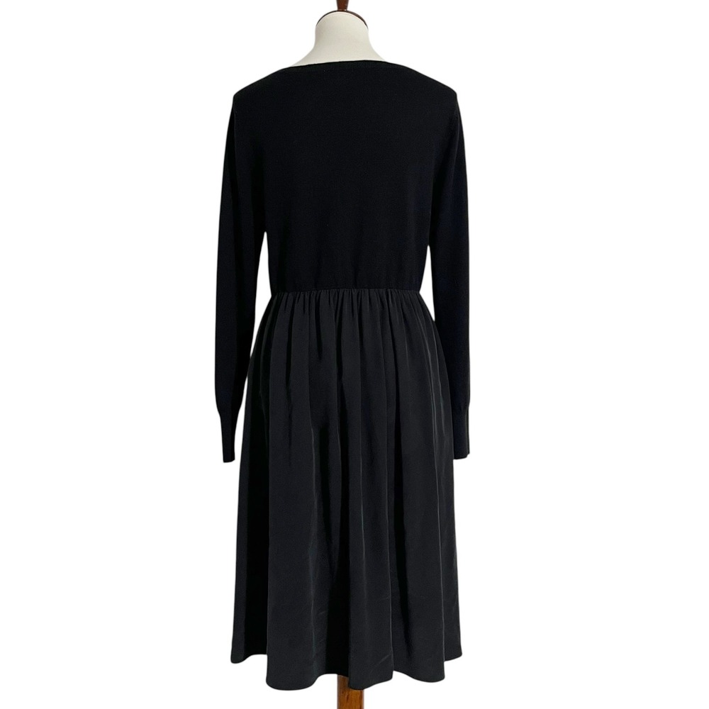 Sundance Jillian Mixed Media Wool and Silk Midi Sweater Dress Size Medium - Picture 7 of 11